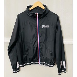Pink Victoria Secret Windbreaker jacket